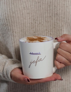 Taza clásica Luckyly Mamá Jefa