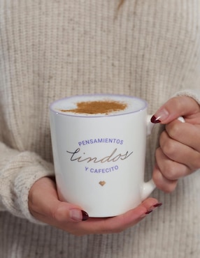 Taza clásica Luckyly Pensamientos Lindos