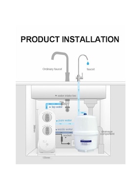 Filtro purificador de agua Welken Ósmosis Inversa