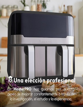 Freidora de aire con compartimento doble Master Pro 9 l BGMP-9178-BK