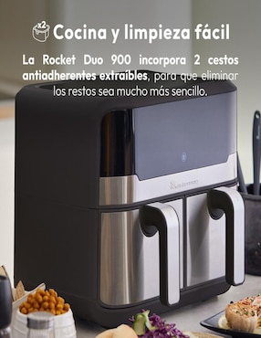 Freidora de aire con compartimento doble Master Pro 9 l BGMP-9178-BK