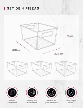 Organizador para refrigerador Cookify