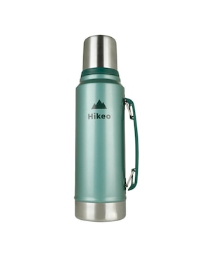 Termo doble pared Hikeo de acero inoxidable con tapa a prueba de derrame 1 L
