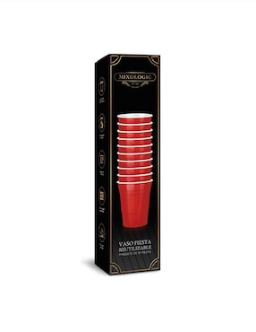 Set vaso Doble Pack Redlemon con 10 piezas
