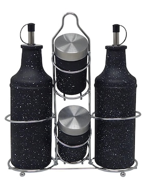 Set de aceite y vinagre Aquila de silicón