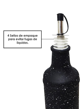 Set de aceite y vinagre Aquila de silicón