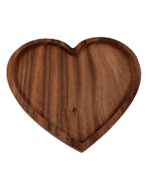 Tabla de servicio Wood Planks Mx Corazón de madera