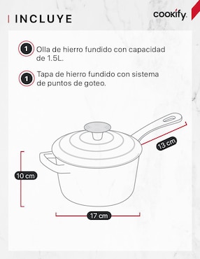 Olla Cookify hierro fundido