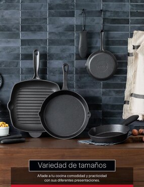 Sartén grill Cookify de hierro fundido