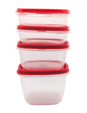Set contenedores Rubbermaid de plástico 21 piezas