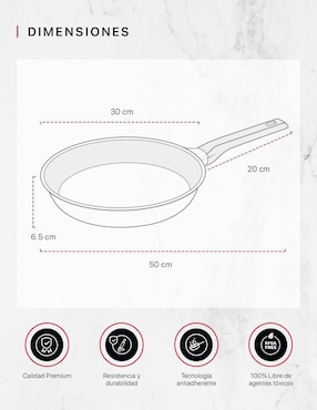 Sartén Cookify de aluminio fundido