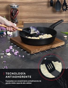 Sartén Cookify de aluminio fundido
