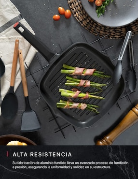 Sartén grill Cookify de aluminio fundido
