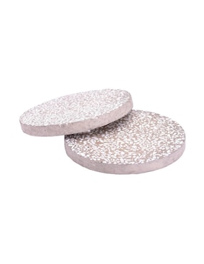 Set De Portavasos Salt & Pepper Terrazzo 4 Piezas