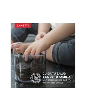 Set contenedores Zanetti de plástico 7 piezas