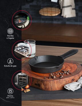 Sartén Cookify de hierro fundido