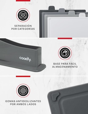 Set tabla para picar Cookify