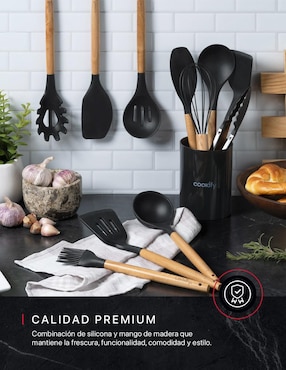 Set utensilios Cookify de silicón