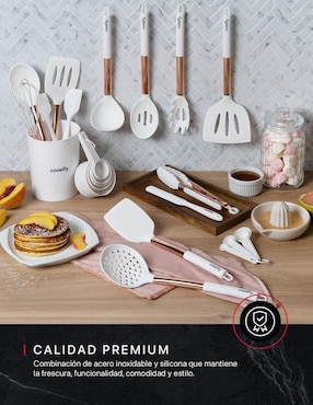 Set utensilios Cookify de silicón