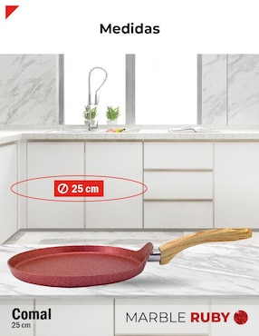 Comal Bogner Marble Ruby aluminio