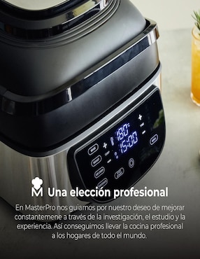 Parrilla eléctrica Master Pro Comet 700 Pro MP BGMP-9111-MX de acero inoxidable