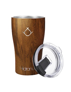 Termo doble pared Hidranur de acero inoxidable con tapa a presión 354 ml