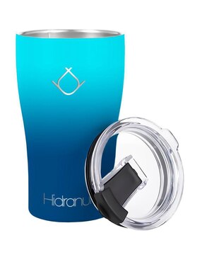 Termo doble pared Hidranur de acero inoxidable con tapa a presión 354 ml