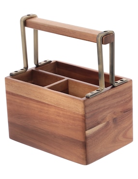 Porta cubiertos Kitchen Lab de madera
