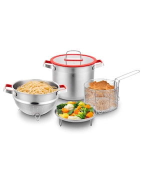 Batería de cocina Bogner de acero inoxidable 5 piezas