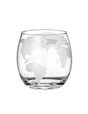 Set vaso Doble Pack Bluelander de vidrio con 4 piezas