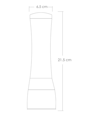 Molino para pimienta Ilios Innova de acero inoxidable
