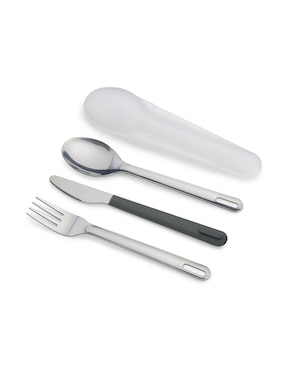 Set Cubiertos Joseph Joseph Steel De Acero Inoxidable 4 Piezas