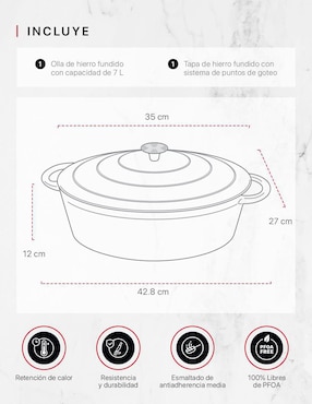 Horno holandés Cookify
