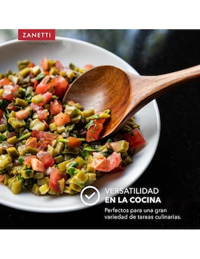 Set utensilios Zanetti de madera