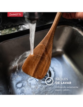 Set utensilios Zanetti de madera
