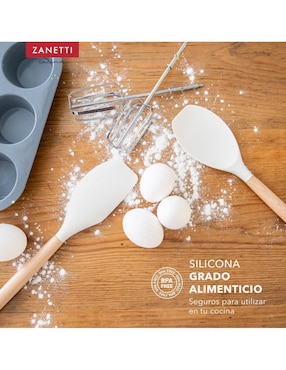 Set utensilios Zanetti de silicón