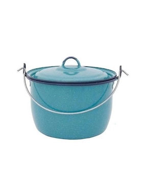 Batería de cocina Cinsa Popular de acero vitrificado antiadherente convencional 10 piezas