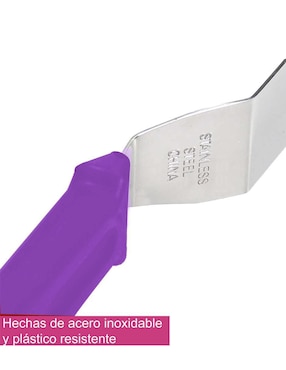 Set espátulas Aleissi acero inoxidable