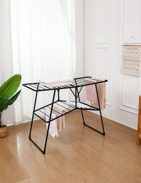 Tendedero plegable Heuman Brand de acero inoxidable