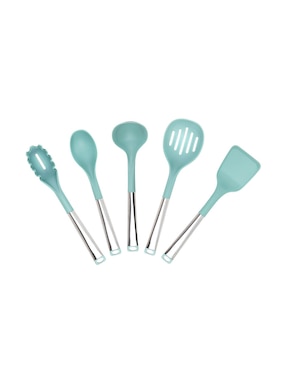 Batería de cocina Jade Cook de aluminio antiadherente cerámica 22 piezas