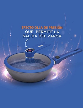 Batería de cocina Flavorstone Light Family de acero inoxidable antiadherente combinado 12 piezas