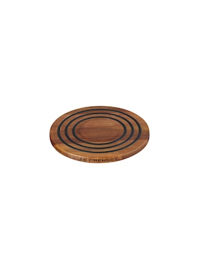 Tabla de servicio Le Creuset Lc Branded de madera