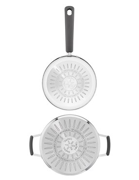 Batería de cocina T-Fal de acero inoxidable 6 piezas