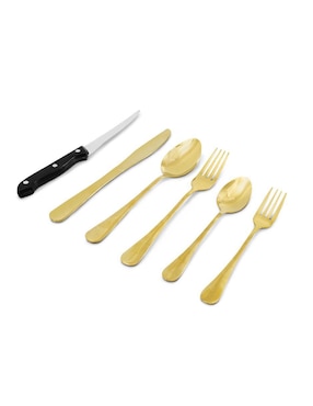Set cubiertos Idea Nuova de acero inoxidable 24 piezas