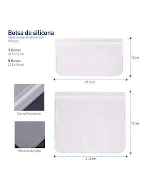 Set bolsa Bluelander 10 piezas