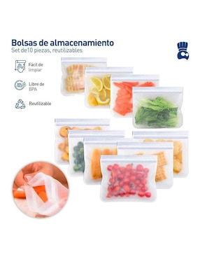 Set bolsa Bluelander 10 piezas