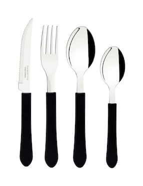 Batería de cocina Tramontina Roch de aluminio antiadherente convencional 24 piezas