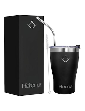 Termo Hidranur De Acero Inoxidable Con Tapa Flip Top 355 Ml