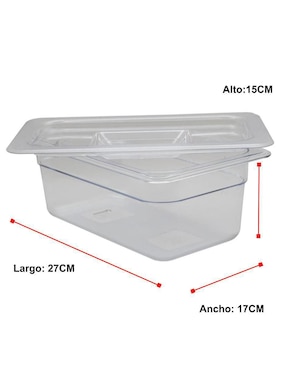 Organizador para refrigerador Shorbull de plástico