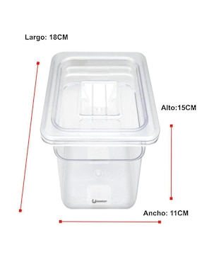 Organizador para refrigerador Shorbull de plástico